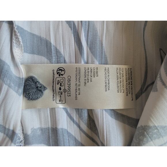 NWT Anthropologie The Thea Twofer Sweater Maxi Dress Size XS Grey Motif # 8C502 - Picture 11 of 11